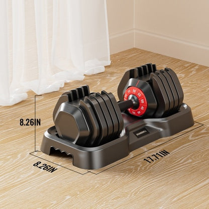 Adjustable 10-in-1 Dumbbell Set - 55 LB for Home Gym - My Store