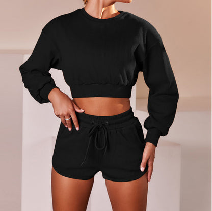 Long Sleeve Fitness Two-Piece Set - My Store