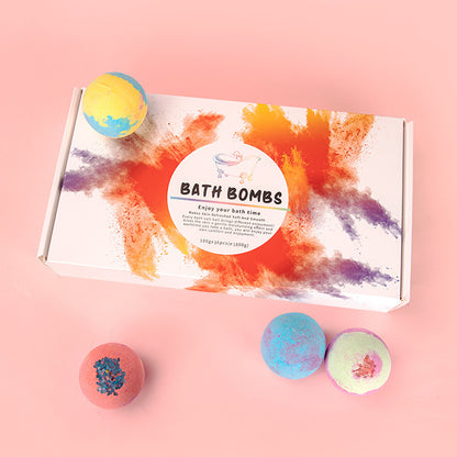 14-Piece Bath Bomb Gift Set – Assorted Fragrances