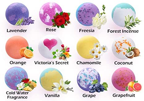 14-Piece Bath Bomb Gift Set – Assorted Fragrances