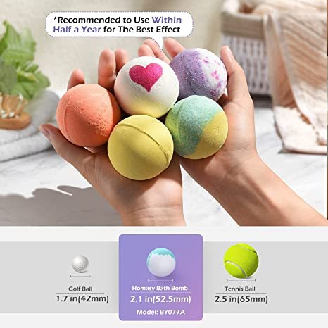 14-Piece Bath Bomb Gift Set – Assorted Fragrances