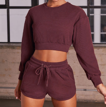 Long Sleeve Fitness Two-Piece Set - My Store