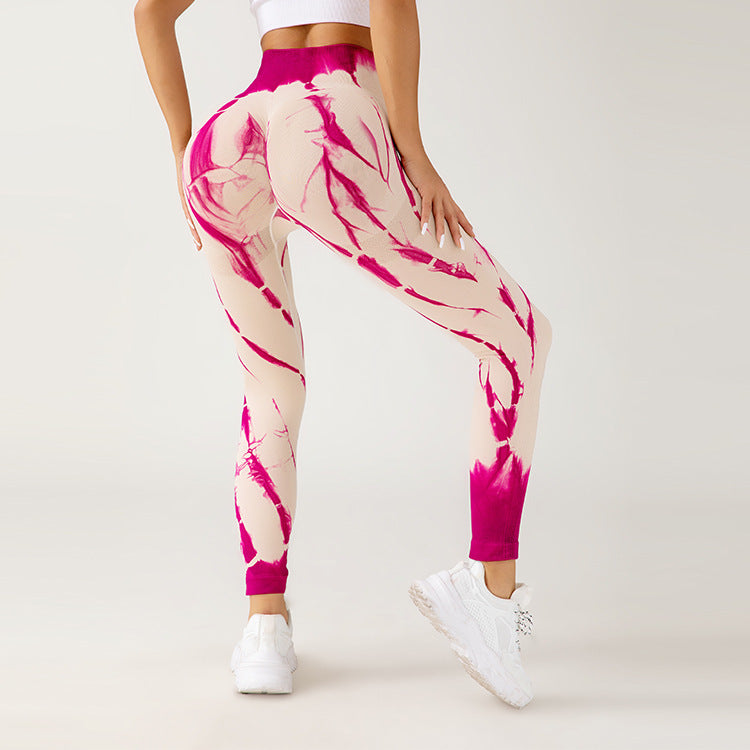 Women's Seamless Tie-Dye Yoga Pant - My Store