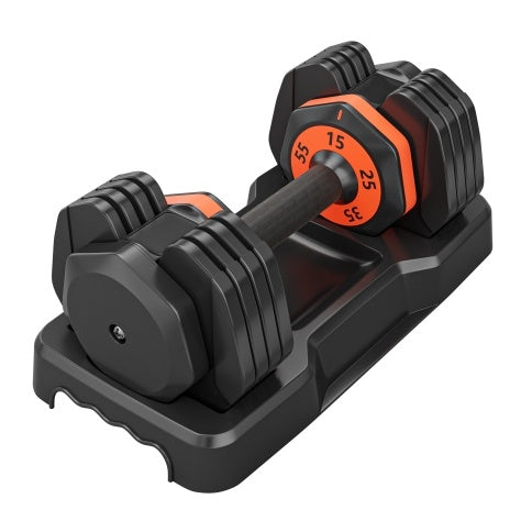 Adjustable 10-in-1 Dumbbell Set - 55 LB for Home Gym - My Store